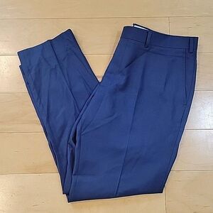 SuitSupply Brescia Pants 36x29" Navy Blue Vitale Barberis Canonico 110s Wool